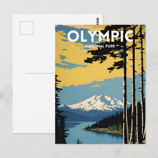 Nationaal Park van de Olympische Spelen Briefkaart (Voorkant / Achterkant)