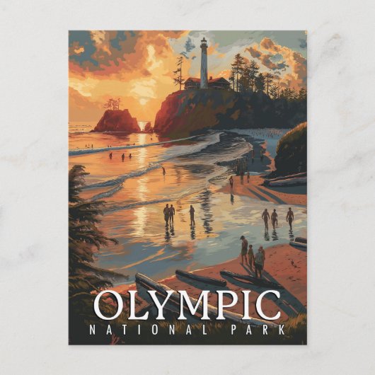 Nationaal Park van de Olympische Spelen Briefkaart (Voorkant)