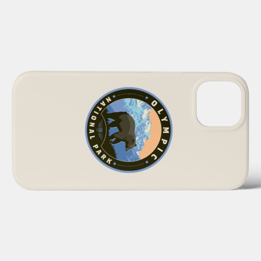 Nationaal Park van de Olympische Spelen Case-Mate iPhone Case (Achterkant (horizontaal))