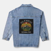 Nationaal Park van de Olympische Spelen Denim Jacket (Achterkant)