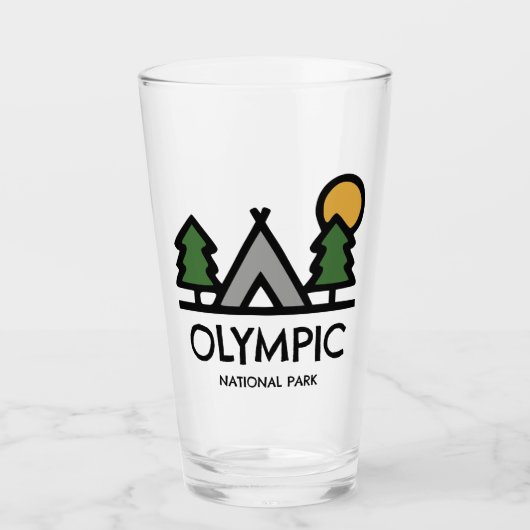 Nationaal Park van de Olympische Spelen Glas (Voorkant)