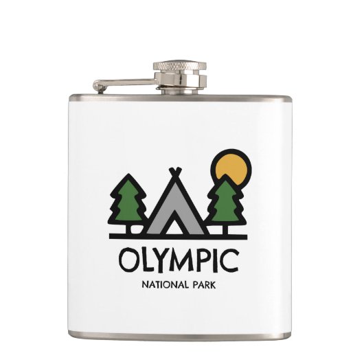 Nationaal Park van de Olympische Spelen Heupfles (Voorkant)