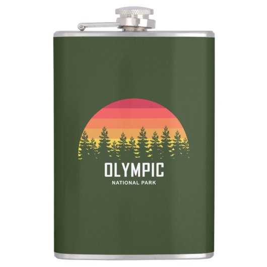 Nationaal Park van de Olympische Spelen Heupfles (Voorkant)