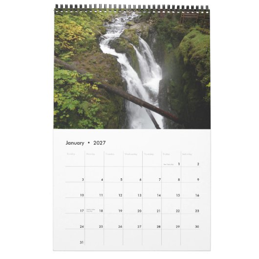 Nationaal Park van de Olympische Spelen Kalender (Jan 2027)