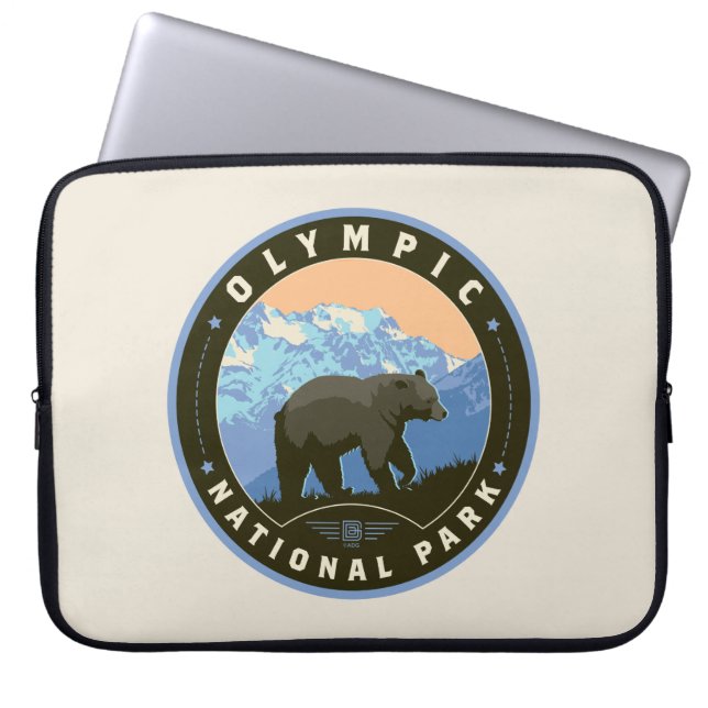 Nationaal Park van de Olympische Spelen Laptop Sleeve (Voorkant)