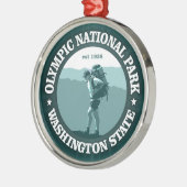 Nationaal Park van de Olympische Spelen Metalen Ornament (Links)