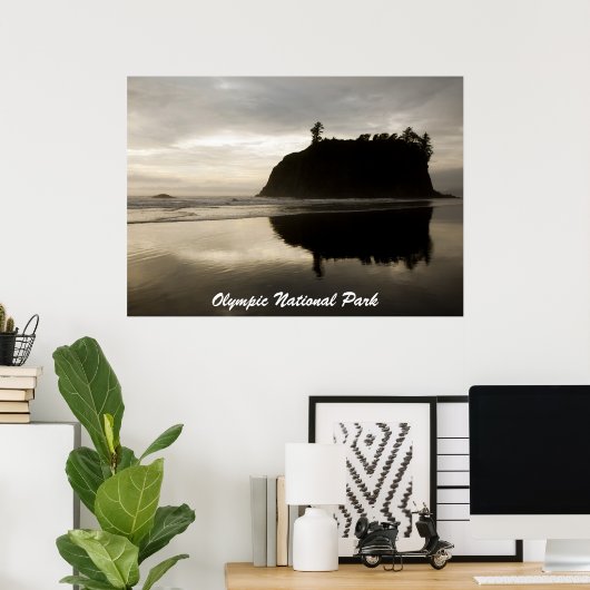 Nationaal Park van de Olympische Spelen Poster (Thuiskantoor)