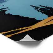 Nationaal Park van de Olympische Spelen Poster (Hoek)