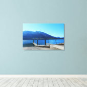 Nationaal Park van de Olympische Spelen, prachtig Canvas Afdruk (Insitu (Houten vloer))