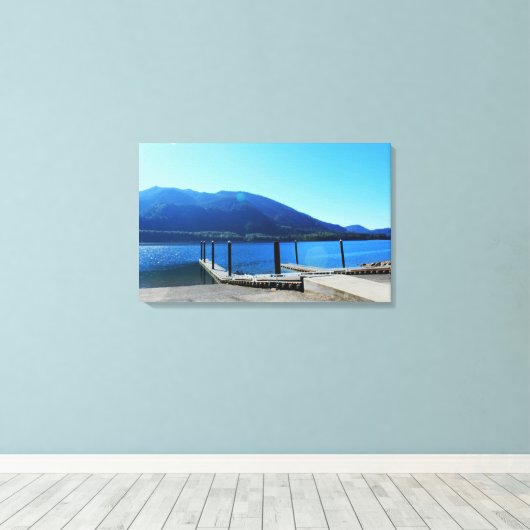 Nationaal Park van de Olympische Spelen, prachtig  Canvas Afdruk (Insitu (Houten vloer))