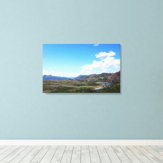 Nationaal Park van de Olympische Spelen, prachtig  Canvas Afdruk (Insitu (Houten vloer))