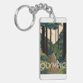 Nationaal Park van de Olympische Spelen Sleutelhanger (Voorkant Links)