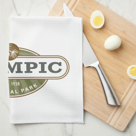 Nationaal Park van de Olympische Spelen Theedoek (Quarter Fold)