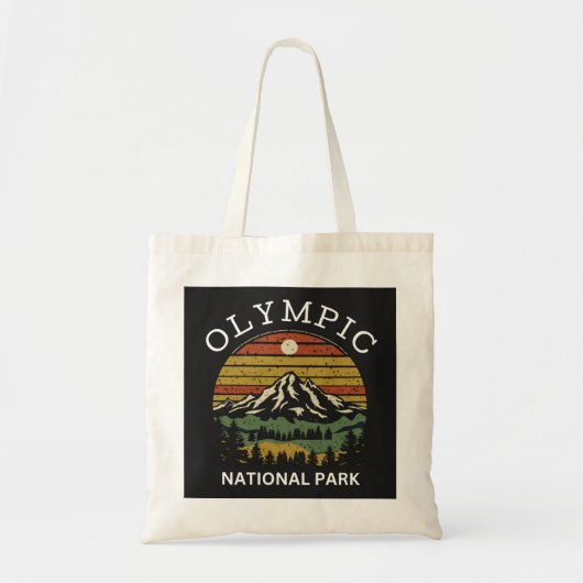 Nationaal Park van de Olympische Spelen Tote Bag (Voorkant)
