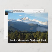 Nationaal Park van de peak Rocky Mountain Briefkaart (Voorkant / Achterkant)