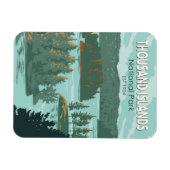 Nationaal park van de Thousand Islands Canada  Magneet (Horizontaal)