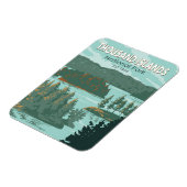 Nationaal park van de Thousand Islands Canada  Magneet (Linkerzijde)
