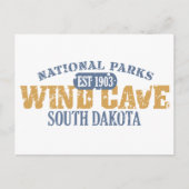 Nationaal park van de windgrot briefkaart (Voorkant)