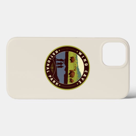 Nationaal park van de windgrot Case-Mate iPhone case (Achterkant (horizontaal))