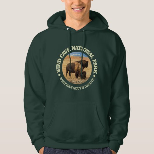 Nationaal park van de windgrot hoodie (Voorkant)