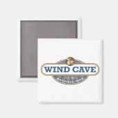 Nationaal park van de windgrot magneet (Voorkant / Achterkant)