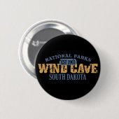 Nationaal park van de windgrot ronde button 5,7 cm (Voorkant /achterkant)