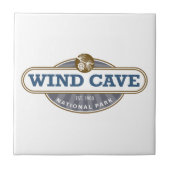 Nationaal park van de windgrot tegeltje (Voorkant)