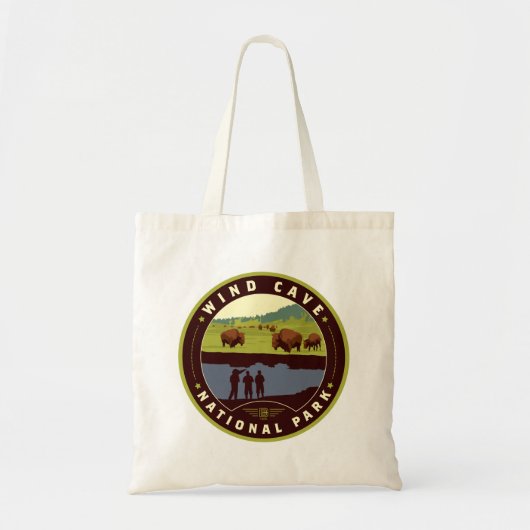 Nationaal park van de windgrot tote bag (Voorkant)