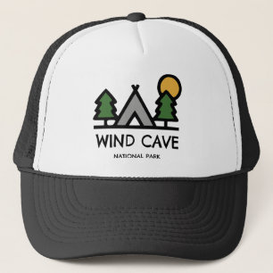 Nationaal park van de windgrot trucker pet
