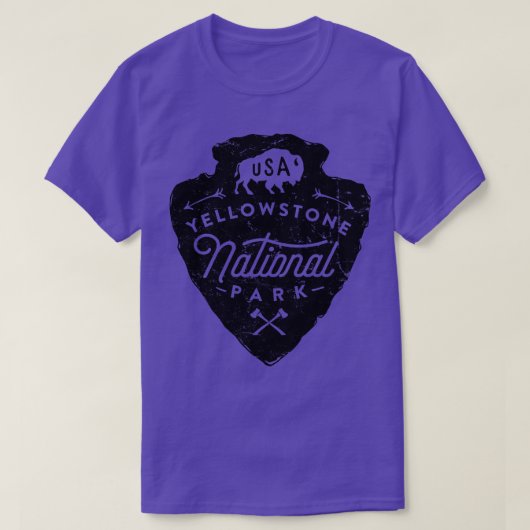 Nationaal park van geelsteen 1 t-shirt (Design voorkant)