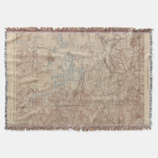 Nationaal park van geelsteen 2 2 deken (Voorkant)