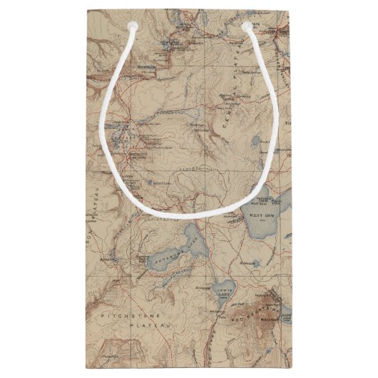 Nationaal park van geelsteen 2 2 klein cadeauzakje (Achterkant)