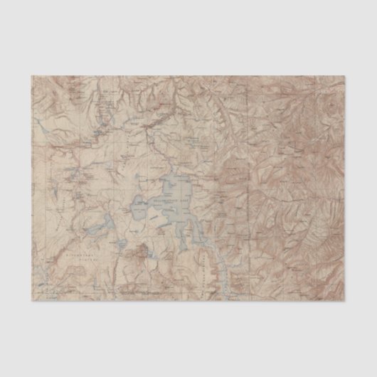 Nationaal park van geelsteen 2 2 tissuepapier (Voorkant)