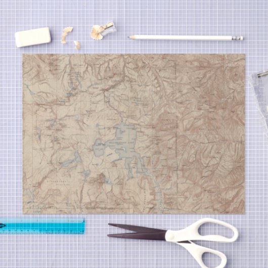 Nationaal park van geelsteen 2 2 tissuepapier (Craft)