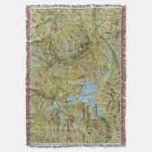 Nationaal park van geelsteen 2 deken (Voorkant Verticaal)