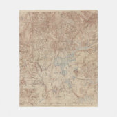 Nationaal park van geelsteen 2 fleece deken (Voorkant)