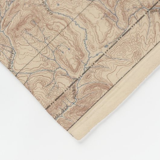 Nationaal park van geelsteen 2 fleece deken (Hoek)