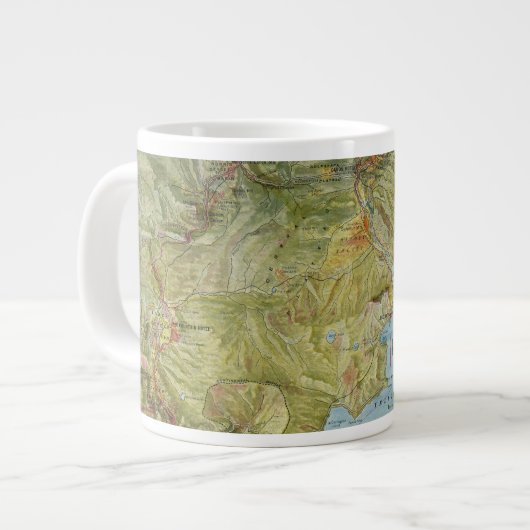 Nationaal park van geelsteen 2 grote koffiekop (Links)