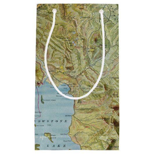 Nationaal park van geelsteen 2 klein cadeauzakje (Voorkant)