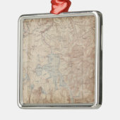 Nationaal park van geelsteen 2 metalen ornament (Links)