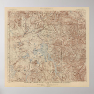 Nationaal park van geelsteen 2 poster