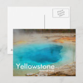 Nationaal park van geelsteen, Briefkaart van de bl (Voorkant / Achterkant)