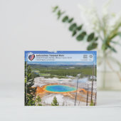 Nationaal park van geelsteen - Grote Prismatische  Briefkaart (Staand voorkant)