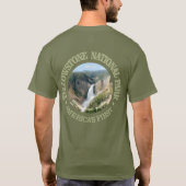 Nationaal park van geelsteen (herfst) t-shirt (Achterkant)