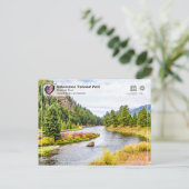 Nationaal park van geelsteen - Madison Briefkaart (Staand voorkant)
