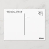 Nationaal park van geelsteen, onderste Herfsten Briefkaart (Achterkant)