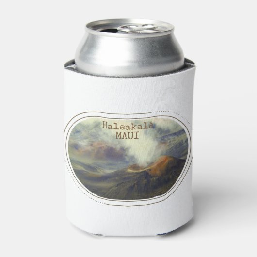 Nationaal park van Haleakala Maui Hawaii om te rei Blikjeskoeler (Blikje Voorkant)