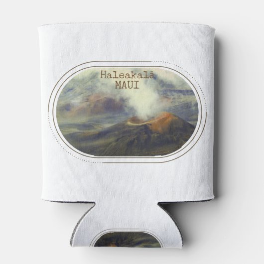 Nationaal park van Haleakala Maui Hawaii om te rei Blikjeskoeler (Achterkant)