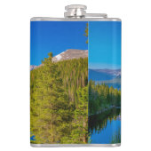 Nationaal park van het beer in het Rocky Mountain Heupfles (Achterkant)