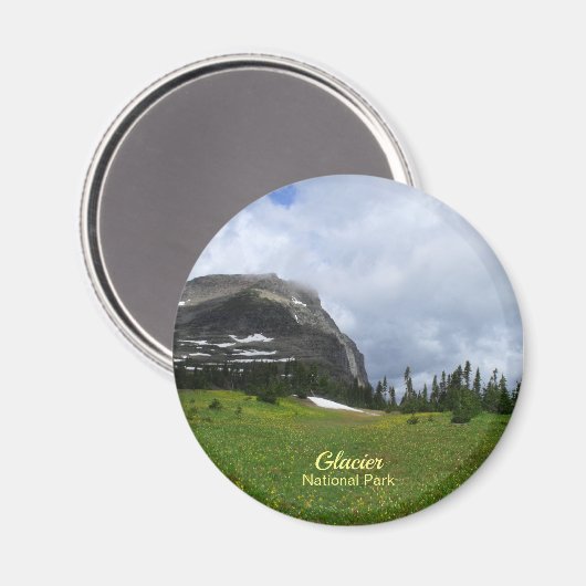 Nationaal park van het berggebied en het weeshuis magneet (Voorkant / Achterkant)